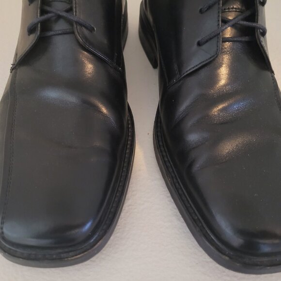 Kenneth Cole Ankle Boots, Size 9.5 Black Leather